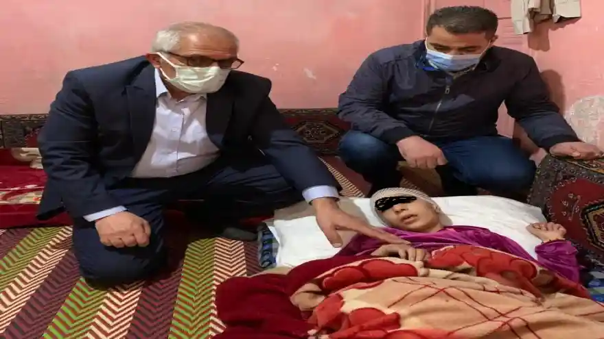 Öğretmenlerden beyin ameliyatı olan öğrenciye yardım