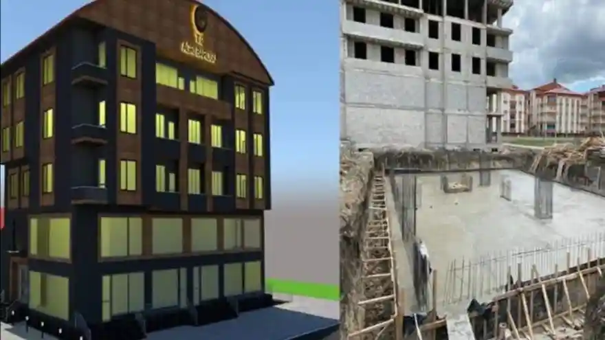 Ağrı Barosu Hizmet  Binası  Ve Sosyal Tesislerinin Temeli Atıldı