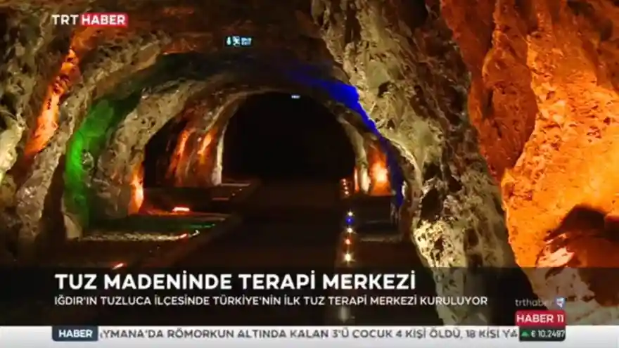 Iğdır Üniversitesi Tuz Terapi Merkezi Ulusal Düzeyde Ses Getirmeye Devam Ediyor