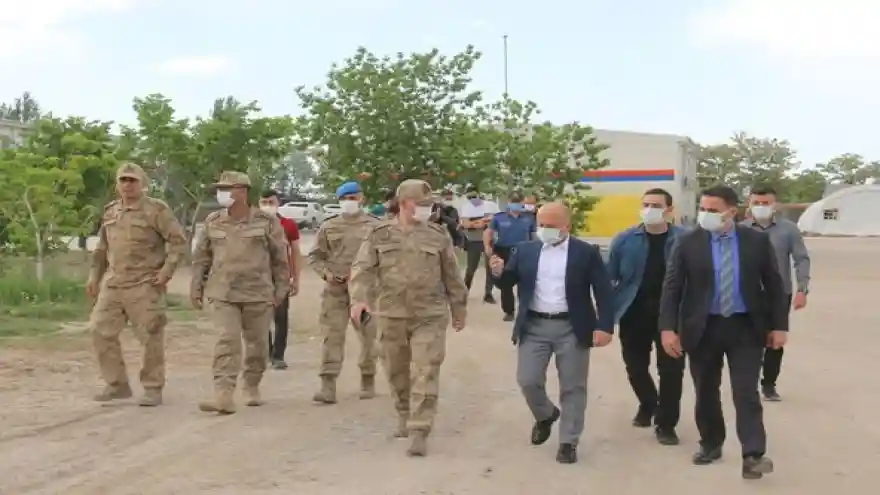 Vali Varol Doğubayazıt Jandarma Komutanlığını Ziyaret Etti