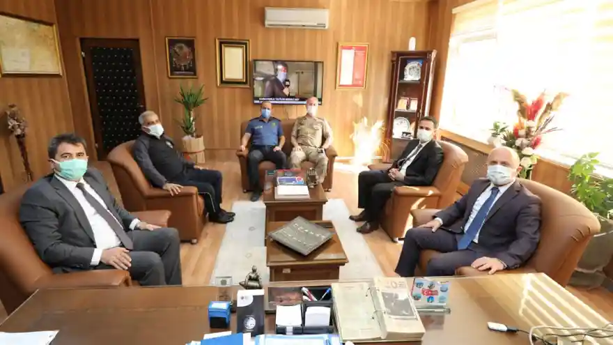 Vali Varol'dan Doğubayazıt Cumhuriyet Başsavcısı Bahri Yalçınöz'e Ziyaret