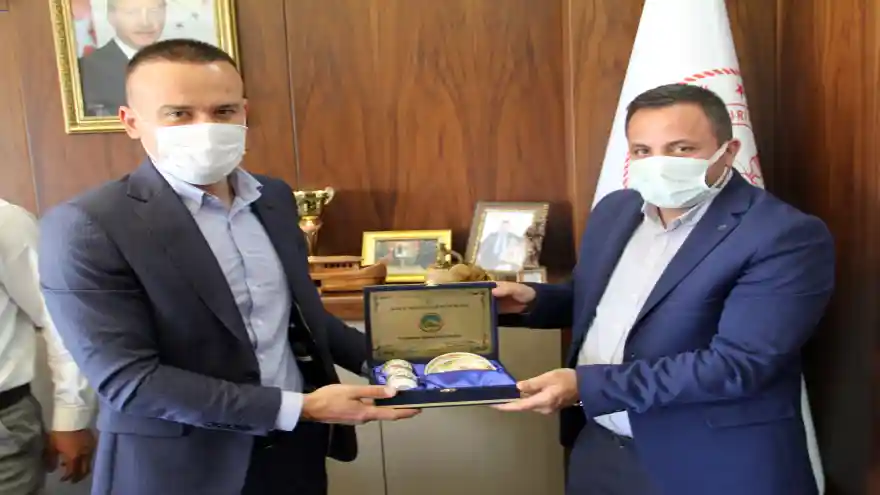 Önder Derneği Bölge Sorumlusu Yıldırım’dan Milli Eğitim Müdürü Tekin’e ziyaret