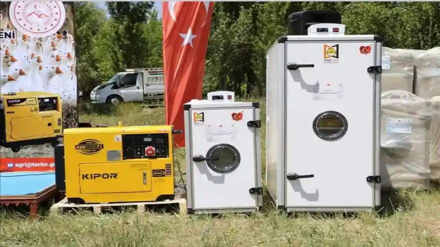  İl Tarım Müdürlüğü'den Çiftçilere makina ve Ekipman Desteği