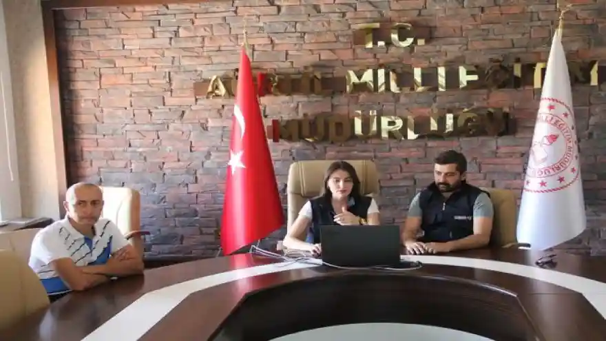 Ağrı'da Ögrencilere Yönelik "Siberay" Eğitimi Düzenlendi