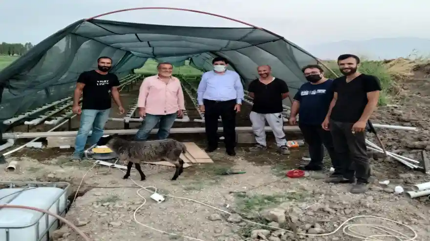 Rektör Alma, Tarımla İlgili Çalışmaları Yerinde İnceledi