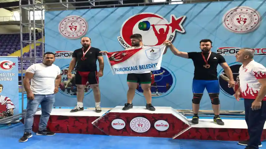 Ağrılı Halterci Türkiye İkincisi Oldu