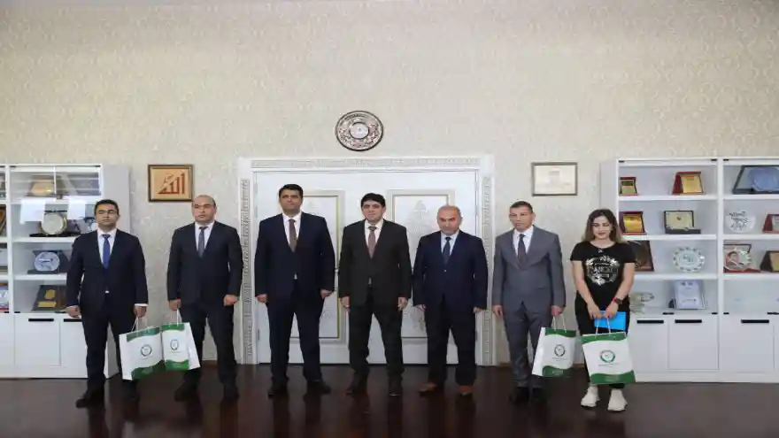 Nahçıvan Devlet Üniversitesi Heyeti, Iğdır Üniversitesini Ziyaret Etti