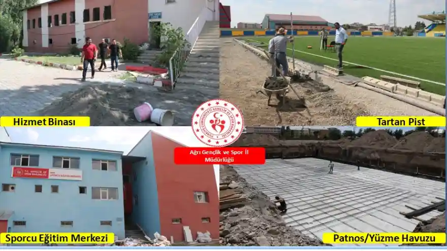 Spor Kenti Ağrı’ya Devasa Gençlik ve Spor Yatırımları