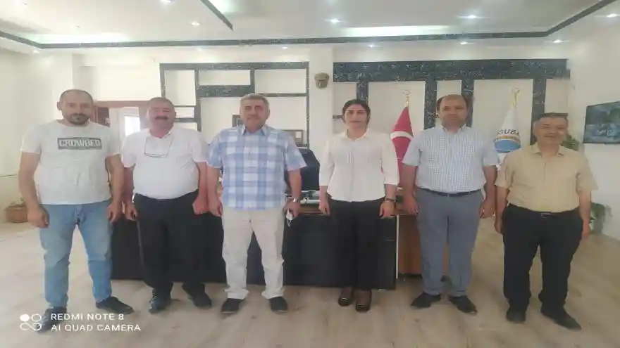 DESK Platformu üyeleri Başkan Acar’ı Ziyaret Etti