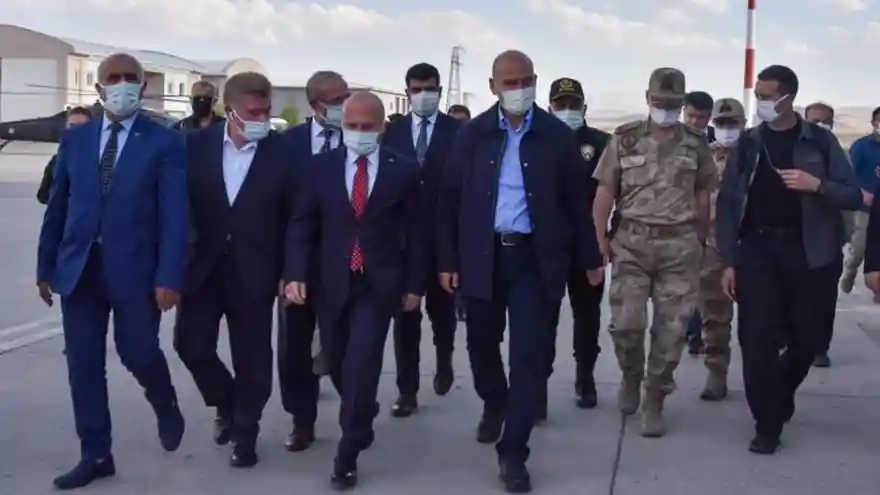 İçişleri Bakanı Süleyman Soylu Ağrı’da