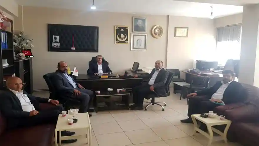 HÜDA PAR'dan Muhtarlar Derneği’ne Ziyaret