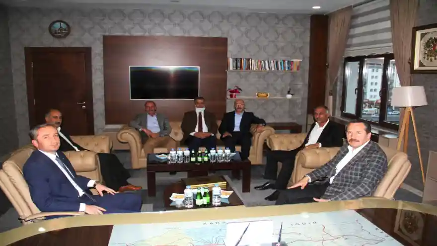 Memur Sen Genel Başkanı Yalçın’dan Ağrı Milli Eğitim Müdürü Kökrek’e Ziyareti