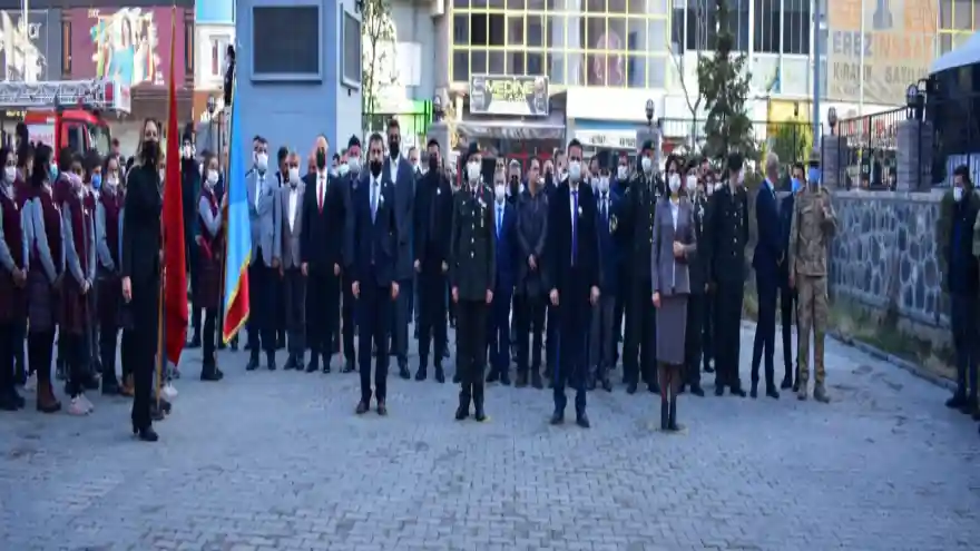 Gazi Mustafa Kemal Atatürk, İlçemizde Düzenlenen Törenle Anıldı