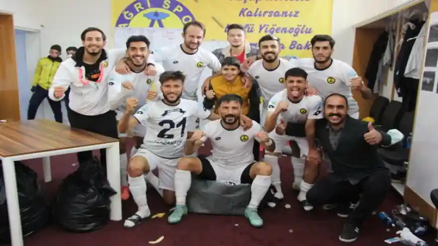 Ağrı spor rakibi Edirne sporu 2-1 yendi