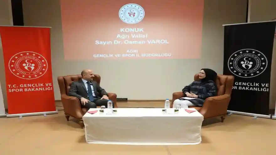 Vali Varol, Abdurrahim Avrasi KYK Kız Öğrenci Yurdunda Gençlerle Bir Araya Geldi