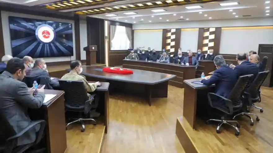 Vali Varol, Muhtarlarla Bir Araya Geldi