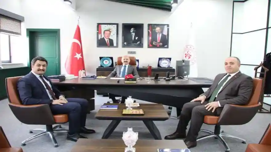 Vali Dr. Osman Varol, Gençlik ve Spor İl Müdürlüğünü ziyaret etti