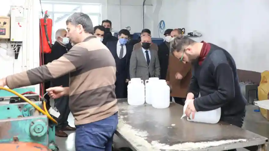 Vali Varol'dan KOBİ Merkezine Ziyaret