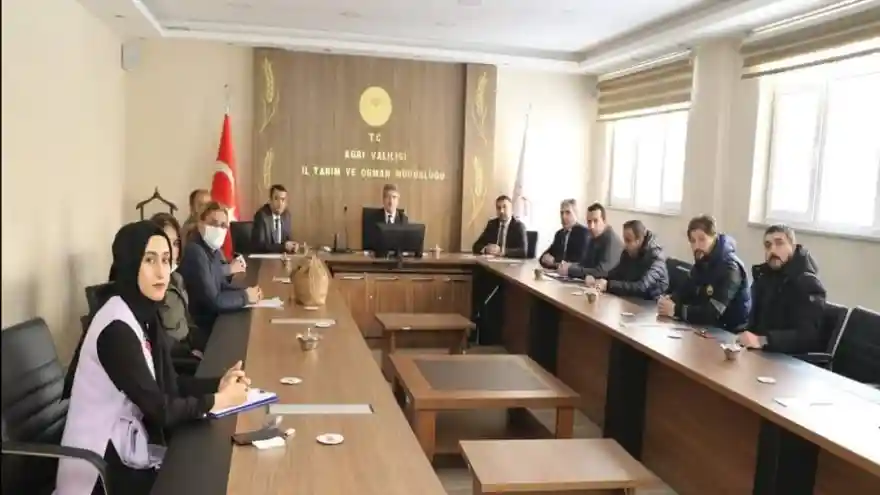 TARIMSAL KURAKLIK İL KRİZ MERKEZİ TOPLANTISI YAPILDI