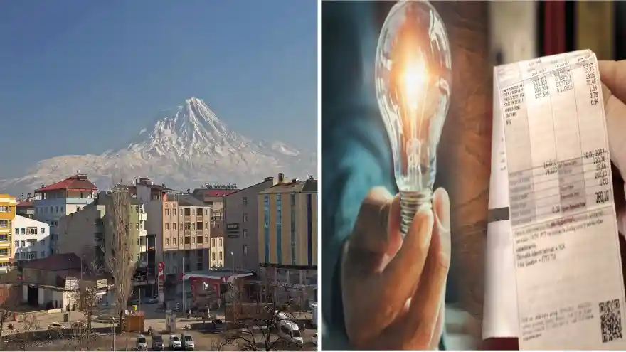 Doğubayazıt'ta Vatandaşlar Gelen Zamlı Elektrik Faturalarına Tepkili