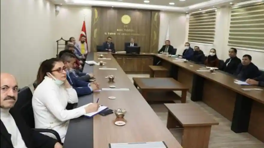 AĞRI TARIM SEKTÖRÜ GENEL DEĞERLENDİRME TOPLANTISI YAPILDI