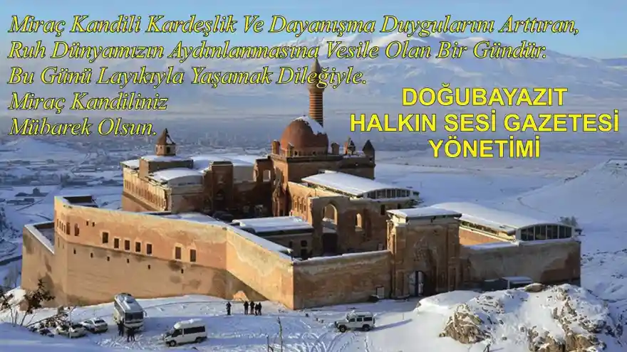 Doğubayazıt Halkın Sesi Gazetesi Yönetiminin Kandil Mesajı