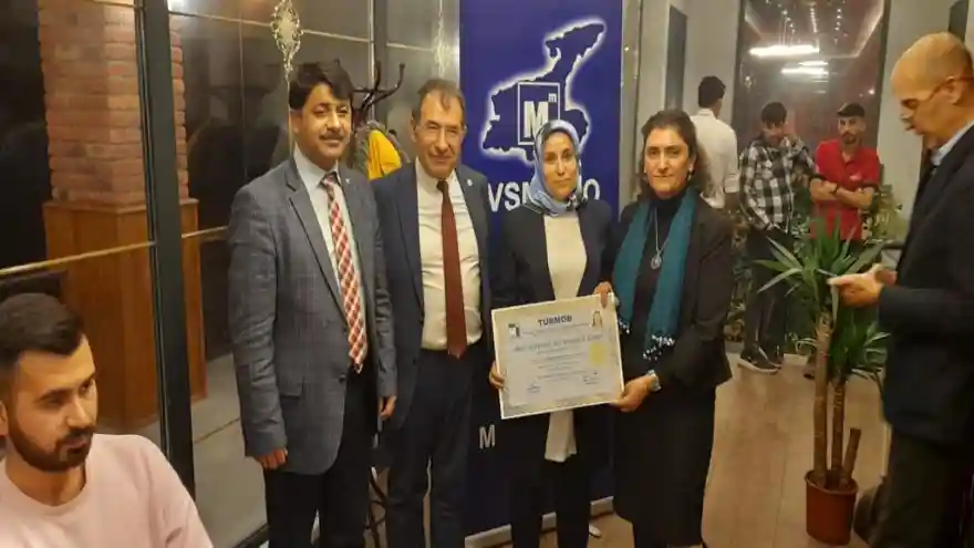 Doğubayazıt'ta Mali Müşavirler Yemekte Bir Araya Geldi