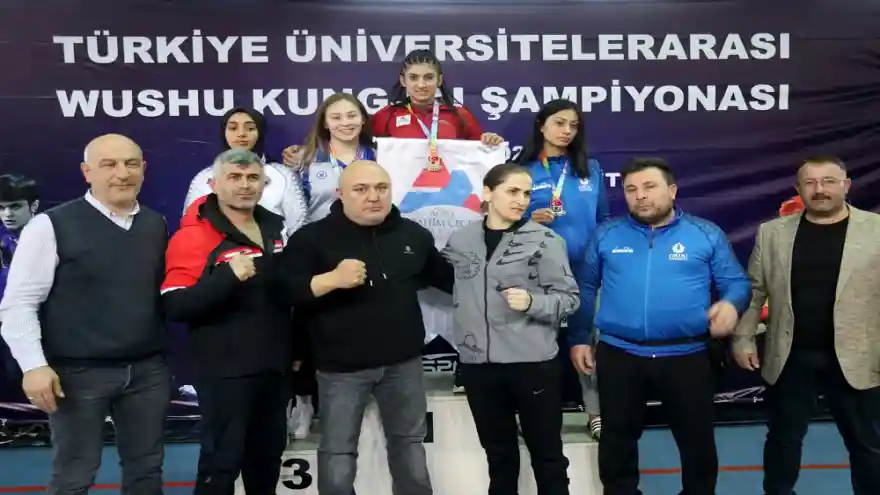 Türkiye Üniversiteler Wushu Şampiyonası Ağrı'da sona erdi