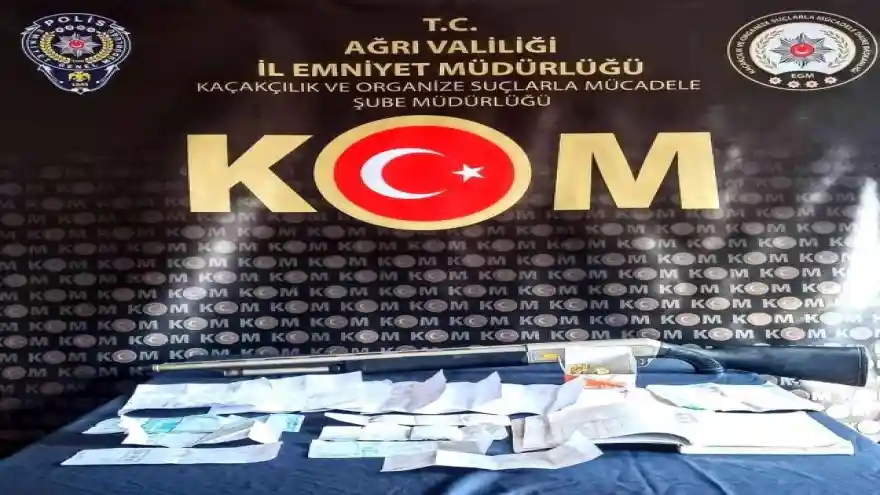 Ağrı'da Tefecilere Gözaltı