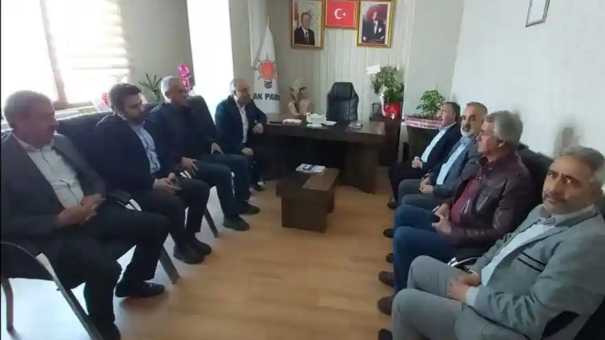 REKTÖR KARABULUT’TAN   BAŞKAN GEÇİT’E HAYIRLI OLSUN ZİYARETİ