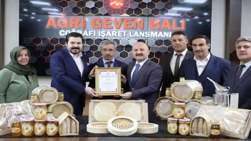 Ağrı'nın Meşhur Geven Balı Coğrafi İşaret tescili aldı