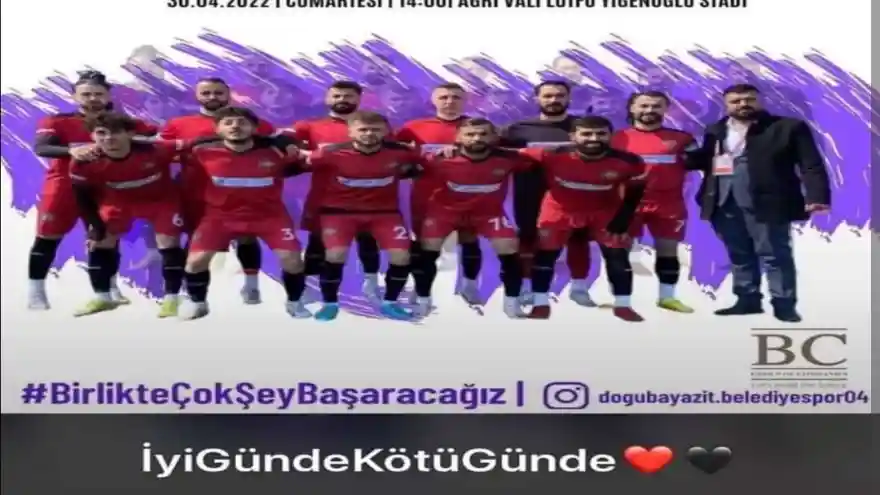 04forzabayazıtspor Taraftarlarından Sitem