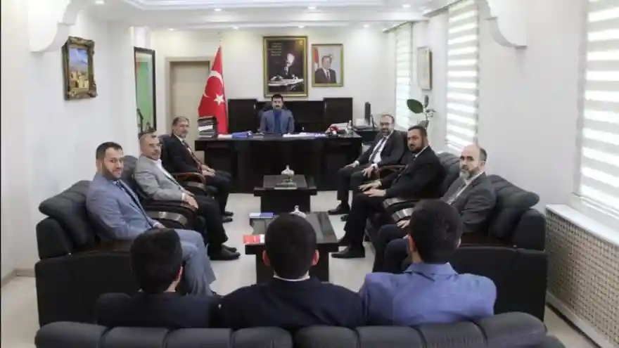 Diyadin Belediye Başkan Velili Mustafa Karali'ye ziyaret 