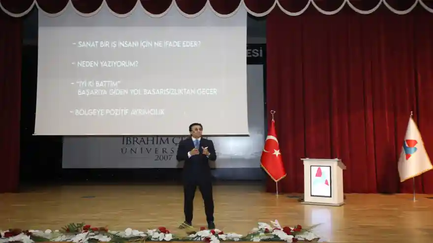 AİÇÜ’de “Başarılı Bir İşin Sırrı” Konferansı Düzenlendi