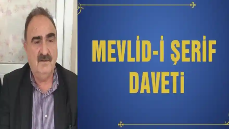 Merhum Ali Konyar'ın 52. Günü sebebiyle MEVLİDİ ŞERİF okutulacak