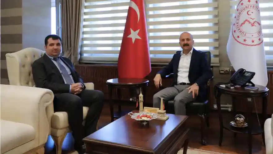 Doğubayazıt'lı İş İnsanı Bişar Çoktin'den Vali Varol'a Ziyaret