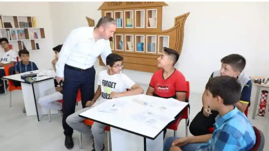 MİLLİ EĞİTİM MÜDÜRÜ KÖKREK'TEN YAZ KURSLARINA ZİYARET