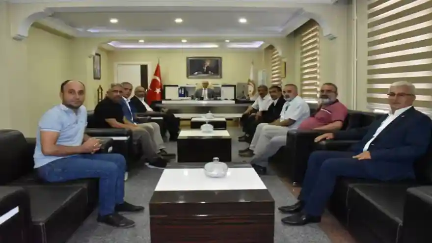 Ak Parti İlçe Teşkilatından Kaymakam'a Hayırlı olsun ziyareti