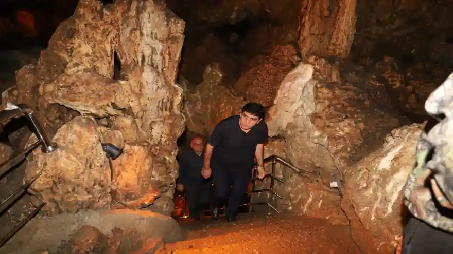 Rektör Alma, Ballıca Mağarası’nı Ziyaret Etti