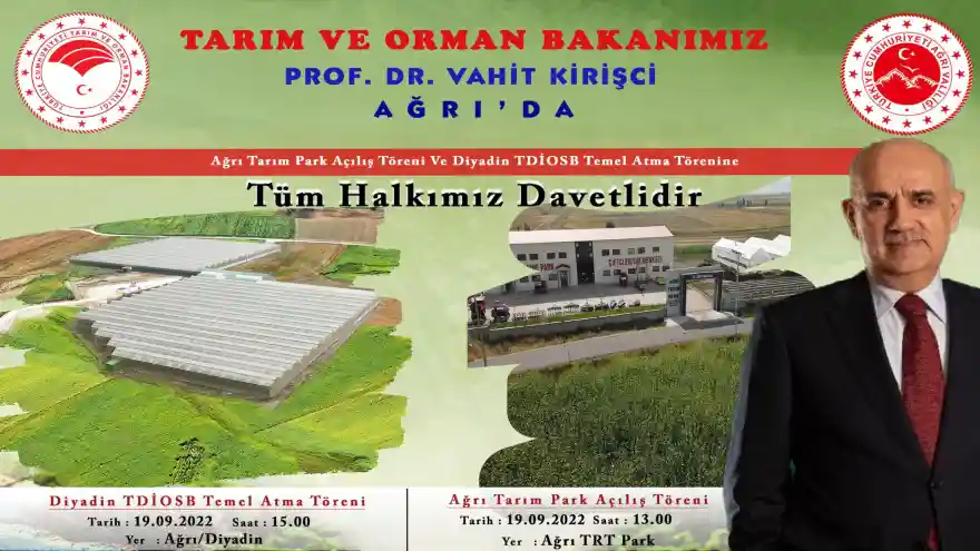 Ağrı Valiliğinden Davet