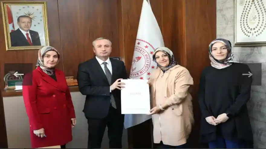 KADEM AĞRI TEMSİLCİLİĞİNDEN MİLLİ EĞİTİM MÜDÜRÜ KÖKREK'E ZİYARET