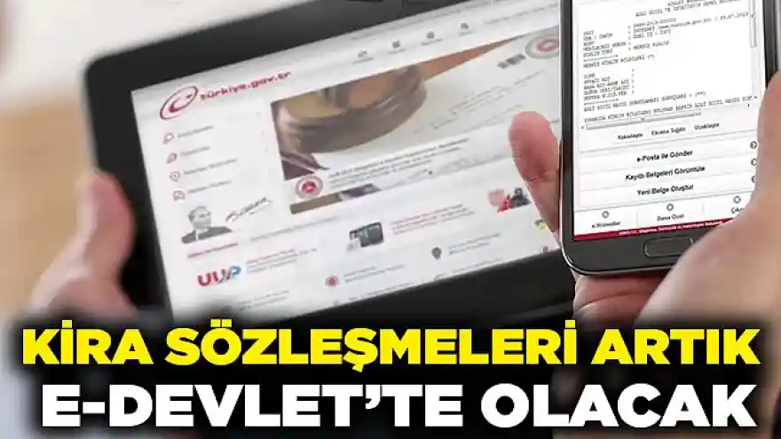 E-Devlet'te yeni bir uygulama