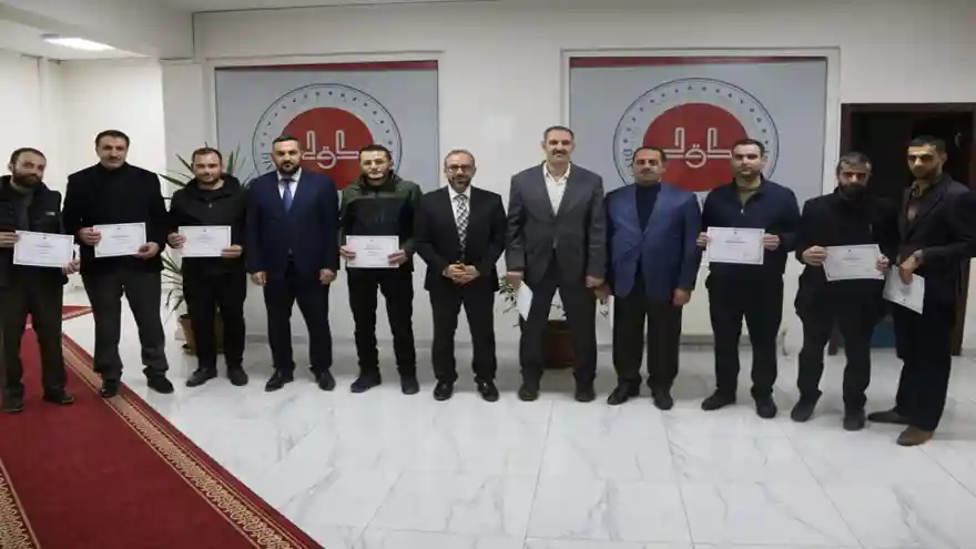 Ağrı'da Açılan Talim ve Tashih-i Huruf Kursu tamamlandı.