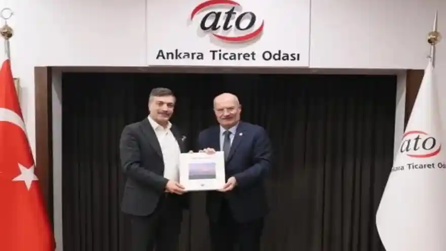 DTSO Başkanı Cemal Can, Ankara Ticaret Odası'nı Ziyaret Etti