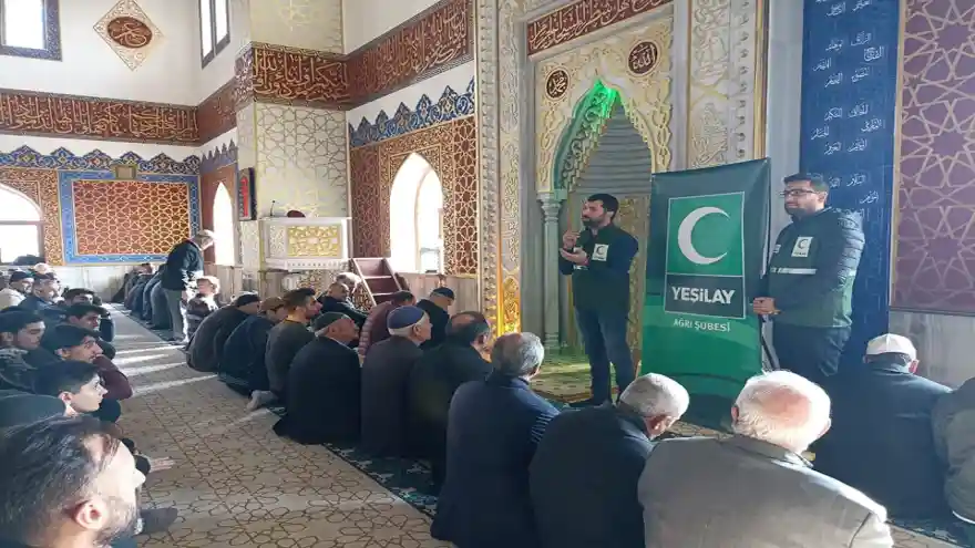 Ağrı'da Camilerde 'Bağımlılıkla Mücadele' Semineri