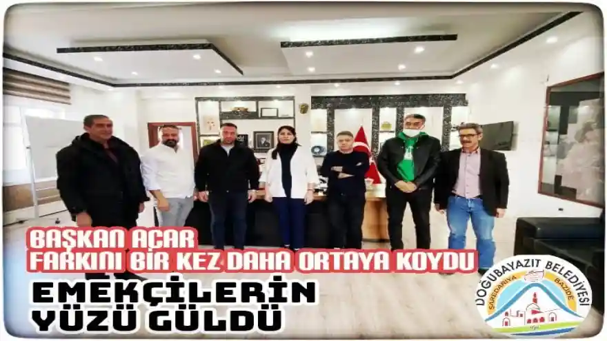Doğubayazıt Belediyesi, çalışanlarının maaşlarına yüzde 30 zam yaptı