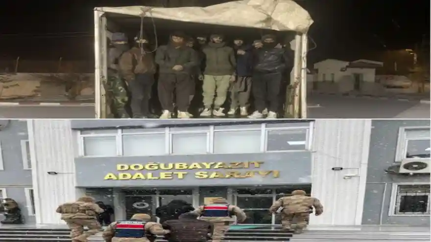 Ağrı Valiliği Açıkladı; 67 Düzensiz Göçmen Yakalandı