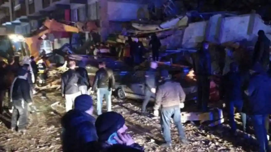 Kahramanmaraş'ta 7,4 büyüklüğünde deprem