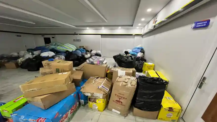 AK Parti Ağrı İl Başkanlığından Dempremzedelere Yardım