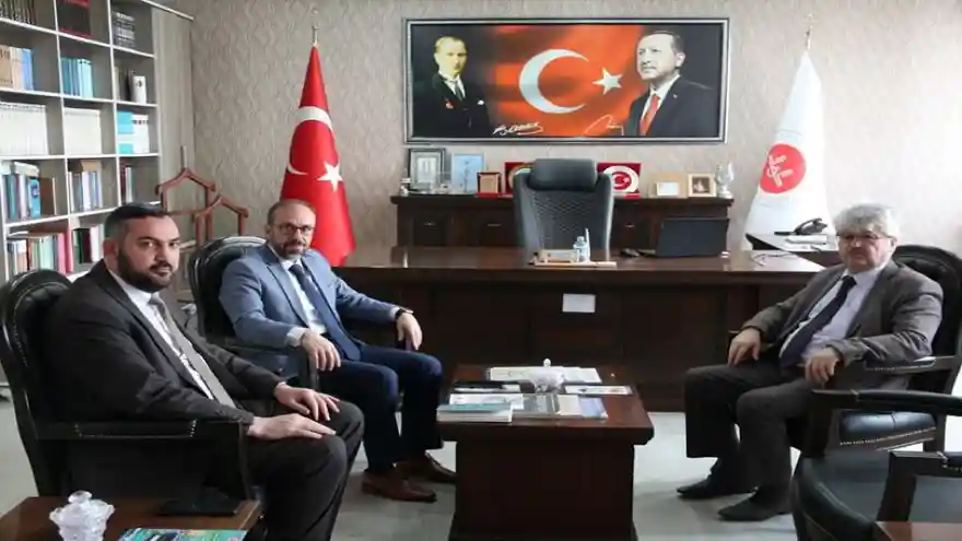 Ağrı İl Müftüsü Celal Büyük’e ziyaret